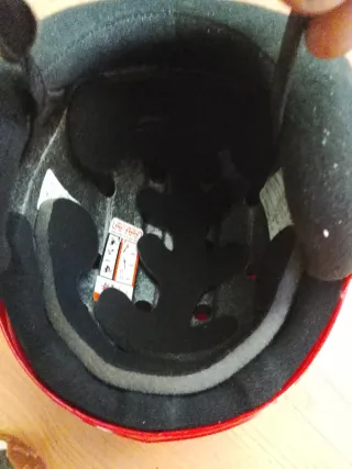 Casco de esquí o snorkel Wed'ze rojo