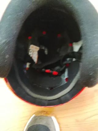 Casco de esquí o snorkel Wed'ze rojo