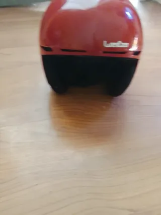 Casco de esquí o snorkel Wed'ze rojo