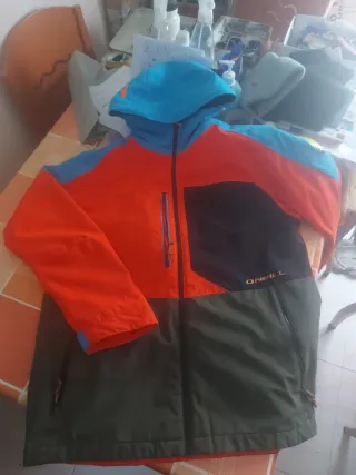 Chaqueta Nieve O'Neill XXL Naranja/Verde