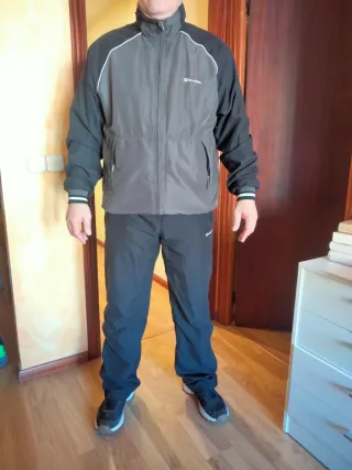 Chándal Champion Hombre Negro/Gris