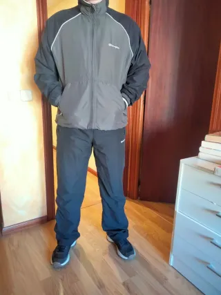 Chándal Champion Hombre Negro/Gris
