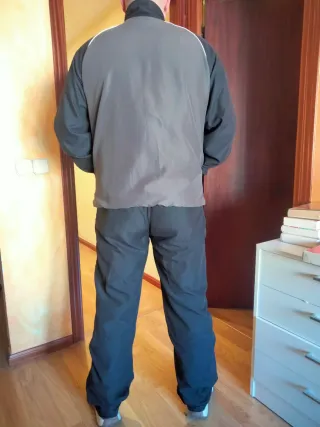 Chándal Champion Hombre Negro/Gris