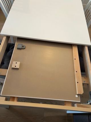 Mesa de comedor extensible con 6 sillas