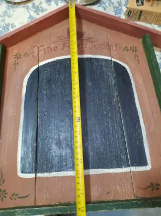 Pizarra Vintage Fine Foods Today