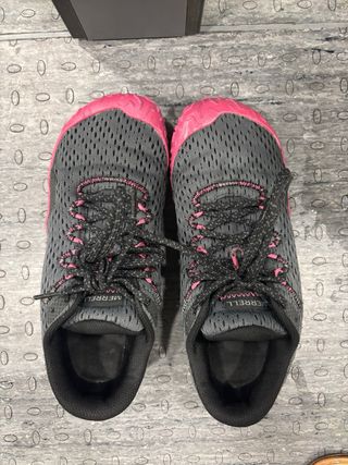 Merrell Vapor Glove Zapatillas Gris Rosa