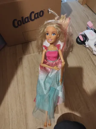 Casa valigetta, cavallo Barbie, moto grande Barbie