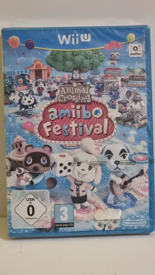 Lote 3 juegos Animal Crossing Amiibo Festival Wii