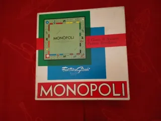 GIOCO IN SCATOLA Vintage MONOPOLI ANNI 80 completo