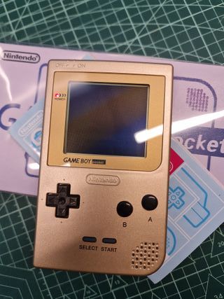 Console Nintendo Game Boy Pocket Dorata