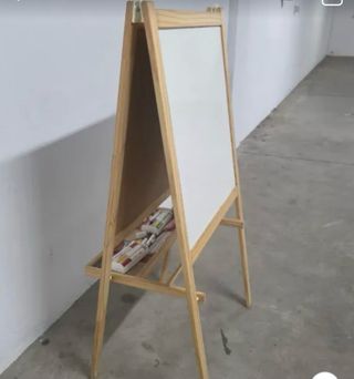 Pizarra de madera Ikea