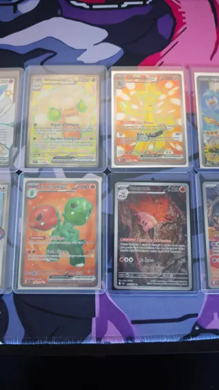 Cartas Pokémon variadas originales