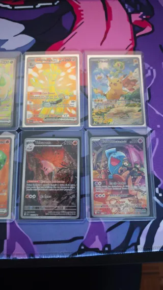 Cartas Pokémon variadas originales
