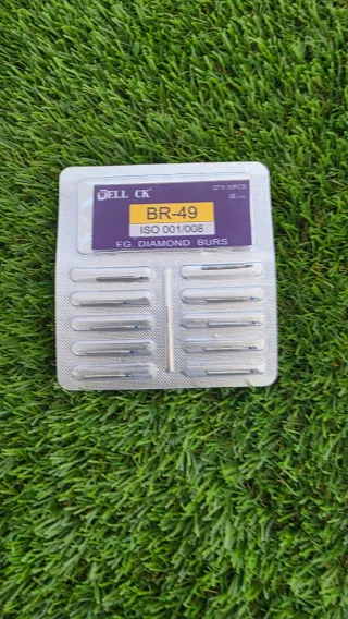 Fresas Diamante Dental BR-49 (10uds)