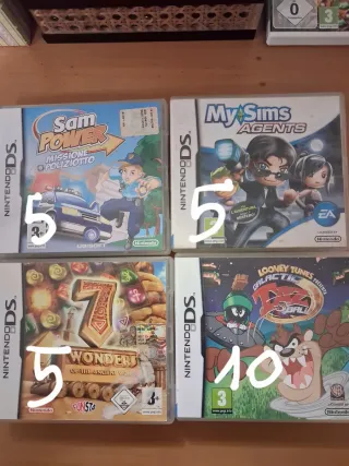 Videogiochi Nintendo DS: Sam Power, My Sims, 7 Won
