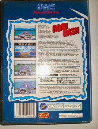 Road Rash Sega Master System – Edizione Kixx