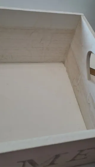 Scatola portaoggetti in legno HOME