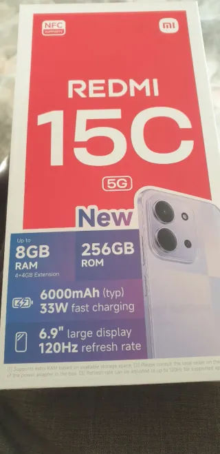 Xiaomi Redmi 15C 5G Argento