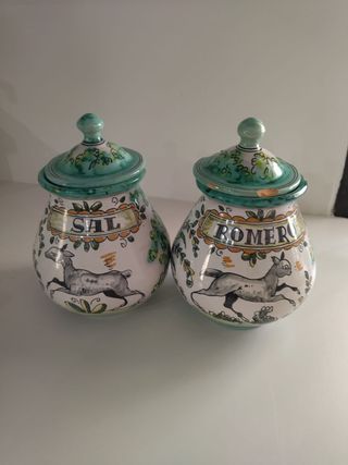 19 orzas ceramica Puente del Arzobispo artesanales