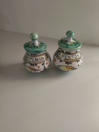 19 orzas ceramica Puente del Arzobispo artesanales