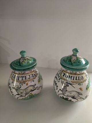 19 orzas ceramica Puente del Arzobispo artesanales