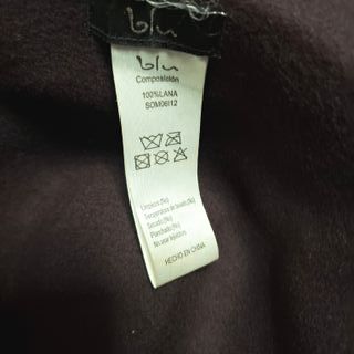 Sombrero lana ala ancha marrón