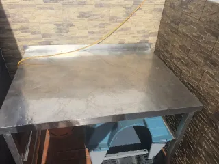 Mesa de trabajo acero inoxidable 85x120 85 de alto