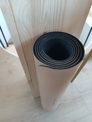 Esterilla Yoga Corcho y Caucho Natural