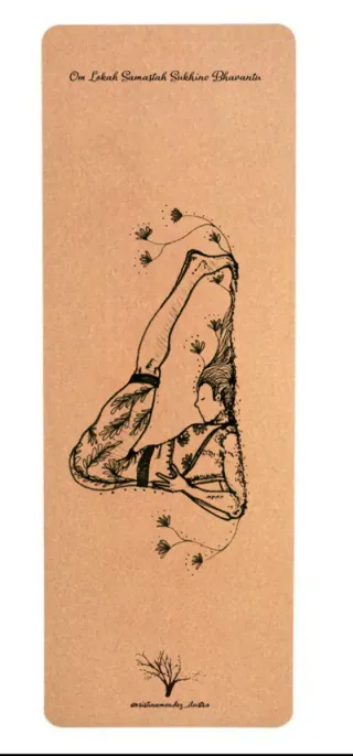 Esterilla Yoga Corcho y Caucho Natural