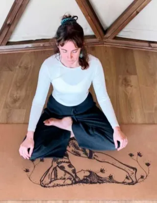 Esterilla Yoga Corcho y Caucho Natural