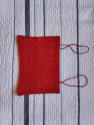 Top Zara Rojo Talla M