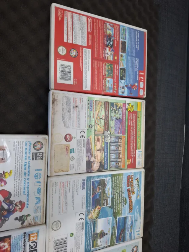 Pack 9 Juegos Wii: Mario Kart, Super Mario Bros, C