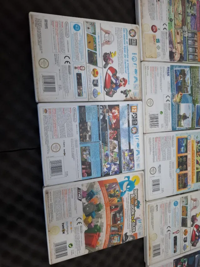 Pack 9 Juegos Wii: Mario Kart, Super Mario Bros, C