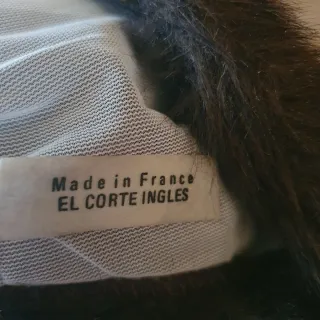 Gorro de piel sintética  marrón