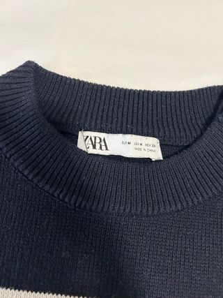 Jersey Zara rayas marineras