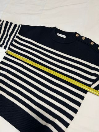 Jersey Zara rayas marineras