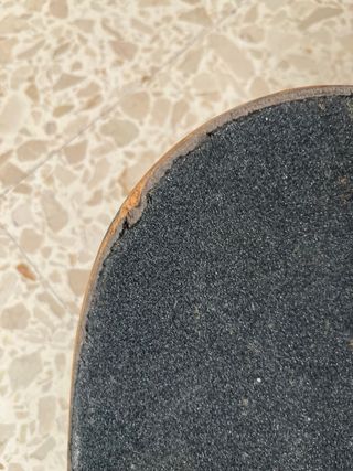 Skate Imagine Skull Orange Blue