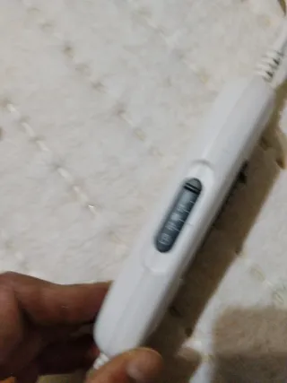 Manta eléctrica Vitalcontrol gris y blanca