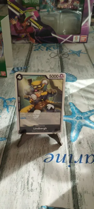 One Piece Card Op12-095 Lindbergh