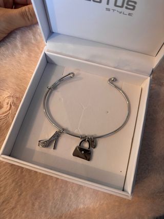 Brazalete Lotus Mujer con Charms Zapato y Bolso