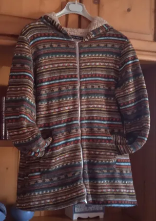 Abrigo Zaful Multicolor