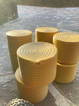 Carrello trasporto balle fieno Bruder