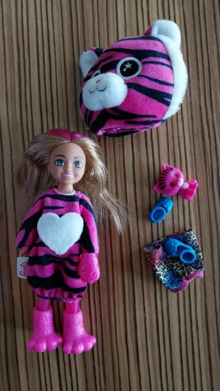 Barbie Cutie Reveal Bambola Tigre