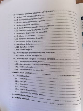 Libro de robótica educativa placa micro:bit v2