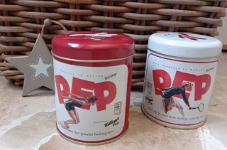 Scatole in latta retrò Kellogg's PEP