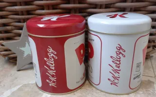 Scatole in latta retrò Kellogg's PEP