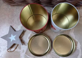 Scatole in latta retrò Kellogg's PEP