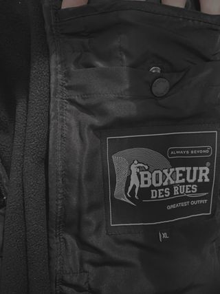 Piumino Boxeur des Rues Uomo Carbonio Nero