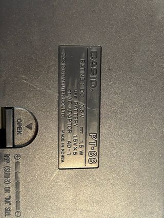 Teclado Casio PT-88