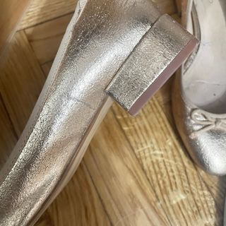 Bailarinas Mango Piel Dorado Cobrizo Talla 38